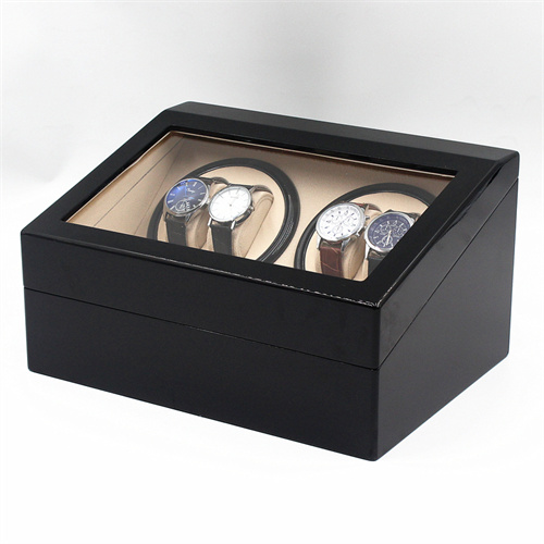 4+6 piano lacquering wooden watch winder