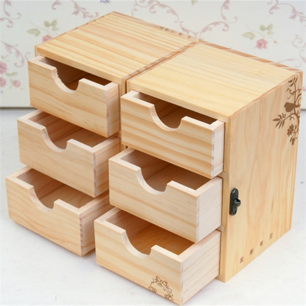Varnish good quality wood gift box 
