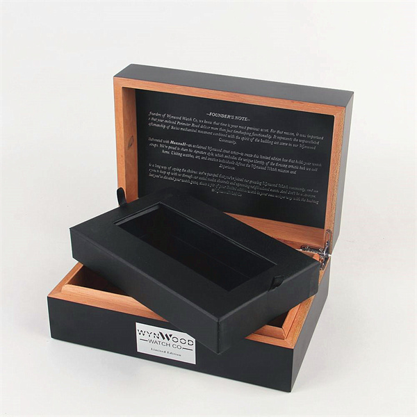 High quality cedar wooden box for watch & cigar
