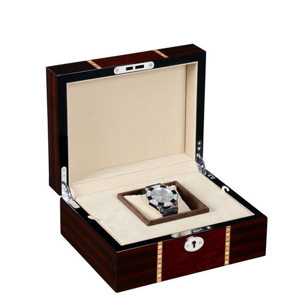 Luxury Piano lacquer wooden effect Wooden watch box
