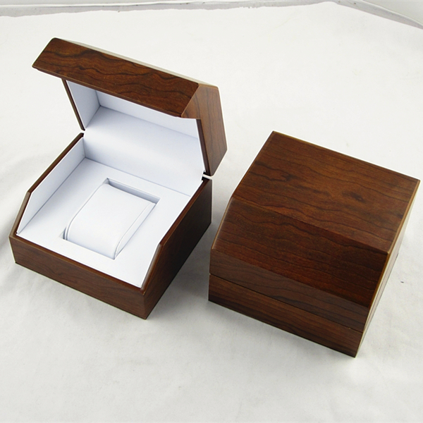 Walnut finishing Wooden watch package box