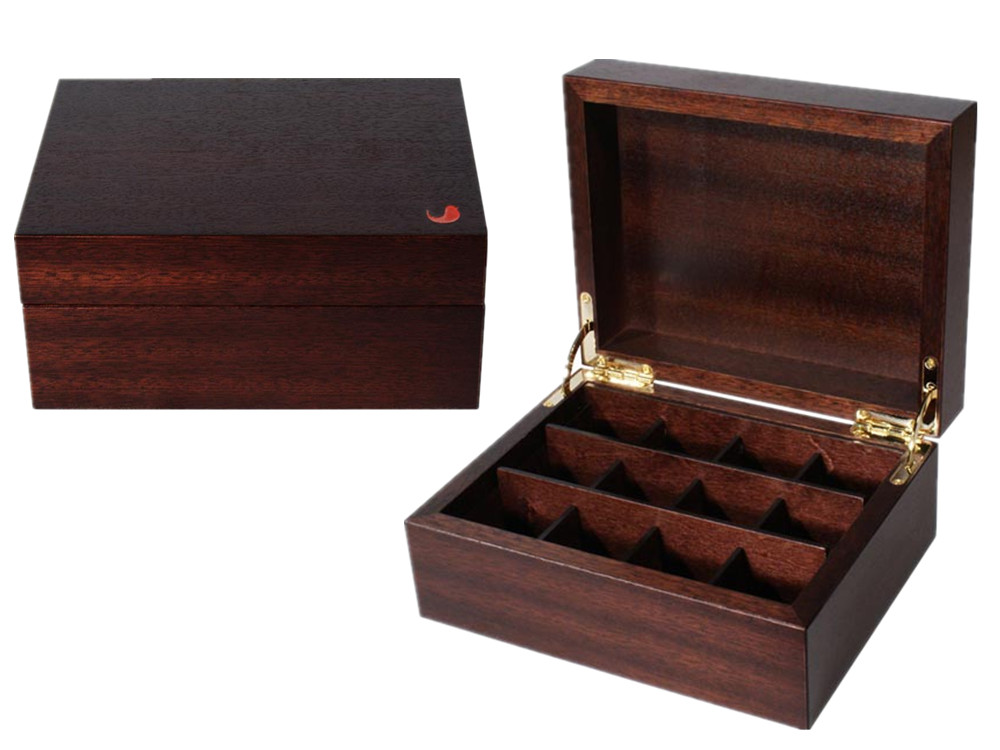 Customized design wooden tea chest box for tea bags
