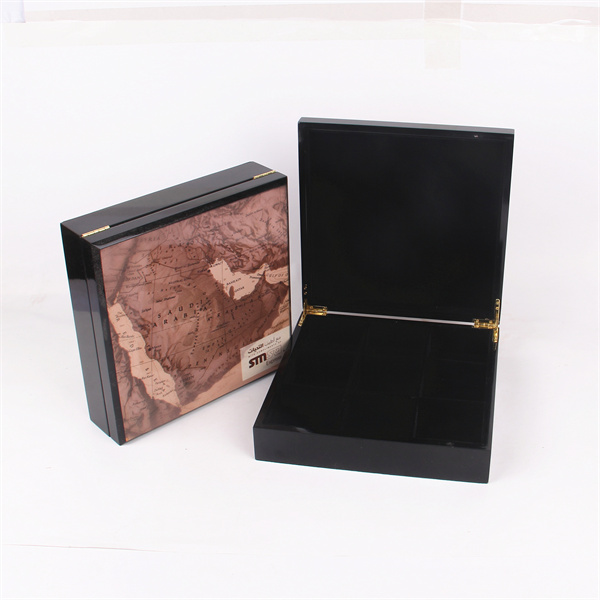 Customized design wooden tea chest box for tea bags
