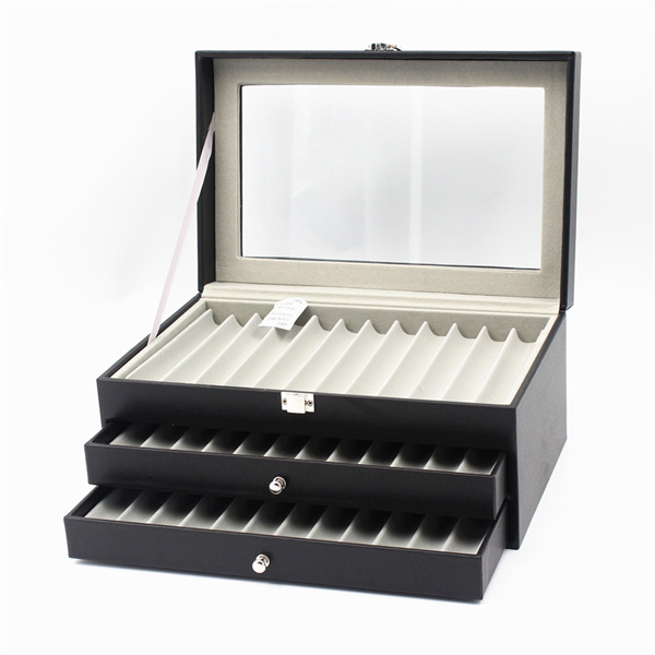 36 slots PU leather fountain Pen display box