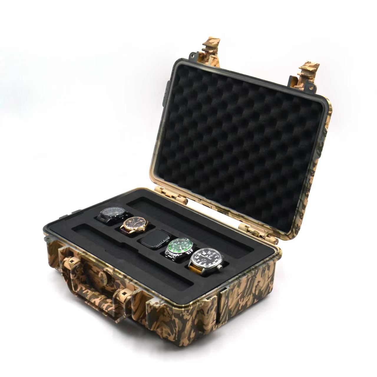 Customized ULTRA RUGGED waterproof plastic watch display box